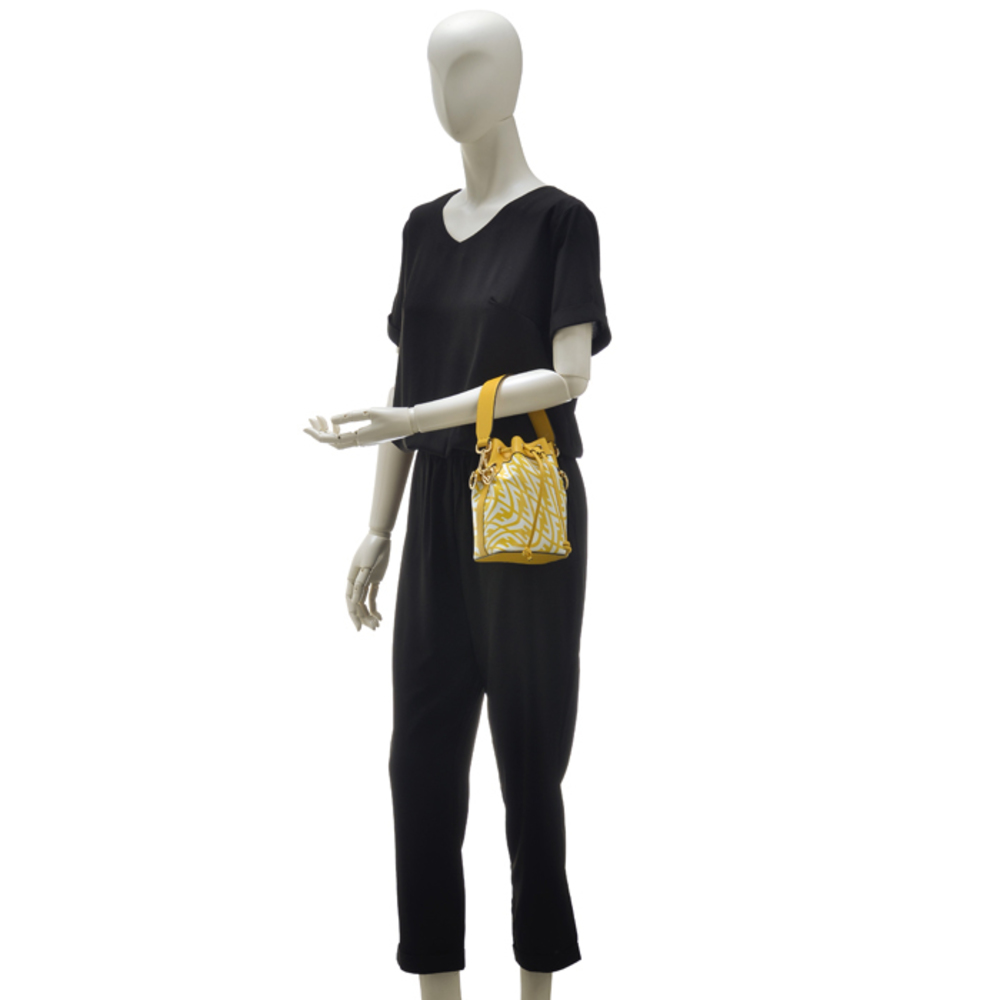 Fendi Montresor Summer Vertigo Mini Bag Yellow